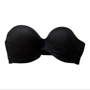 Body by Victoria Lined Strapless 32DDD Black